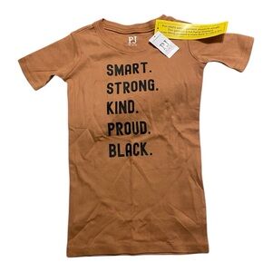 Unisex Smart Strong Kind Proud Black M (7/8)